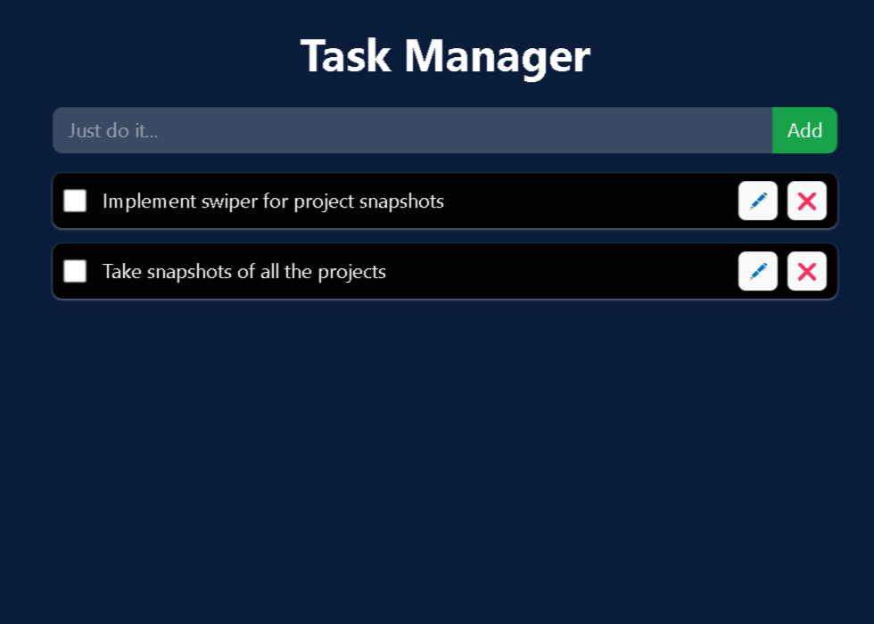 Task Manager
